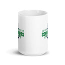 JFKC White glossy mug
