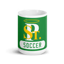SPCYO Soccer White glossy mug