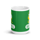 Taza blanca brillante de béisbol SPCYO