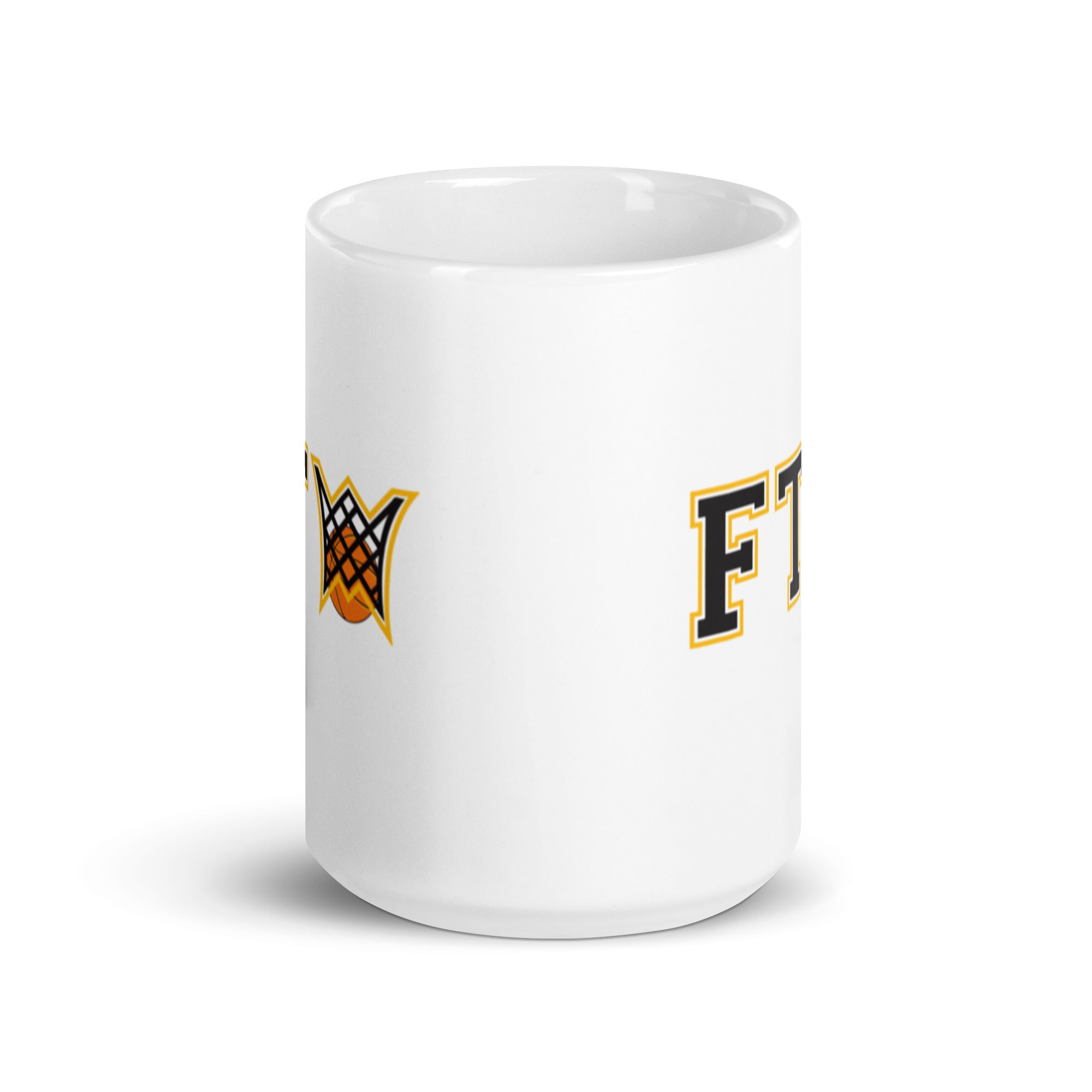 FTW White glossy mug