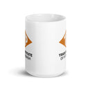 TIP White glossy mug