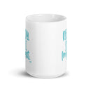 Taza blanca brillante MGC Ready Set Impact