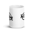 SC White glossy mug