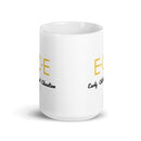 Taza blanca brillante ECE