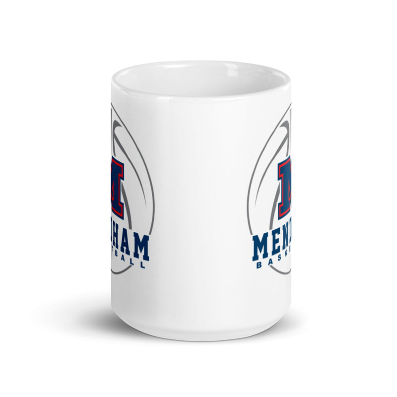 CMB White glossy mug