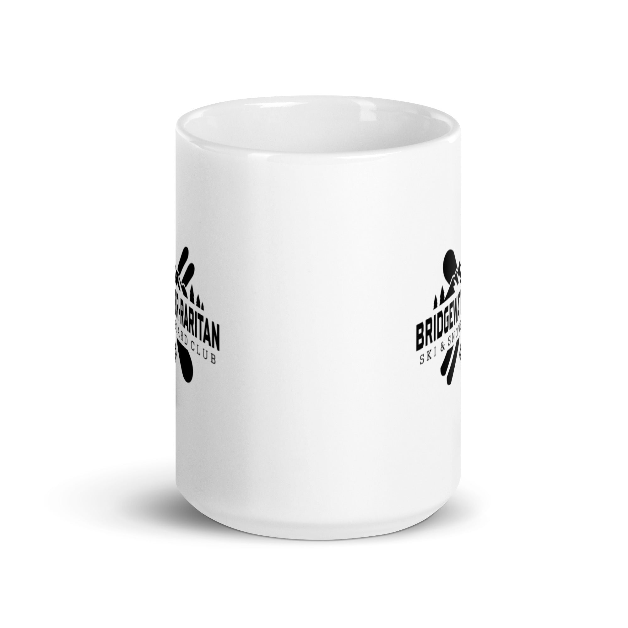 BRSC White glossy mug