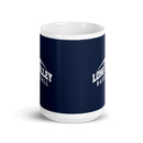 Taza blanca brillante LVB