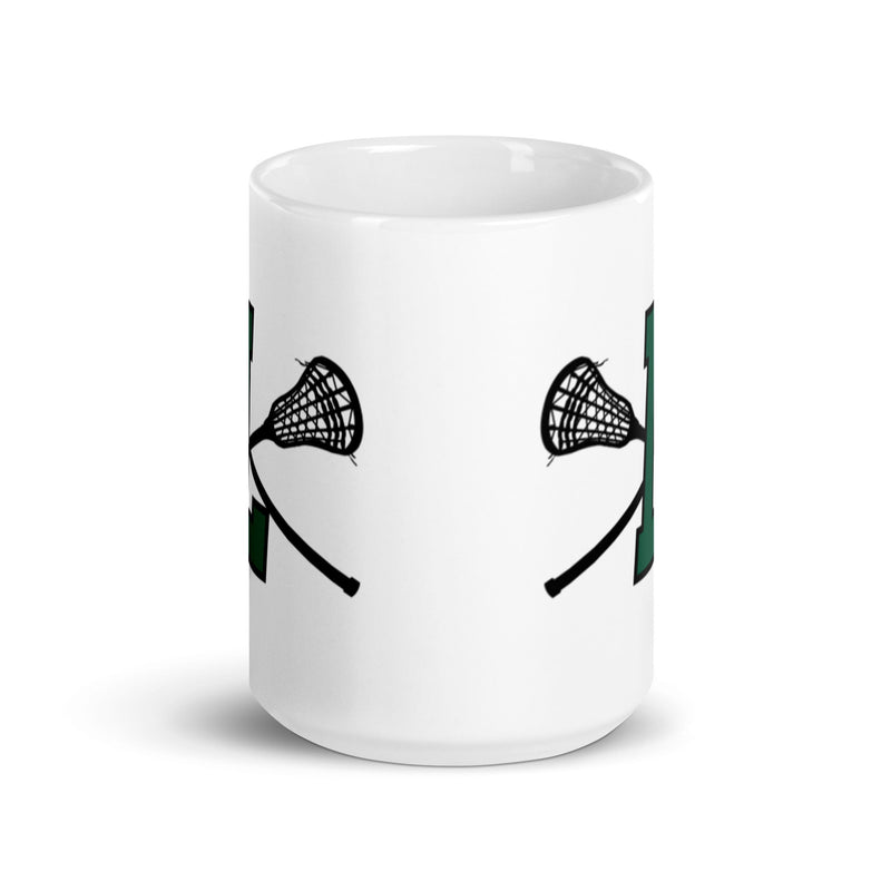 LL White glossy mug