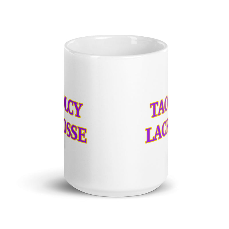 TL White glossy mug