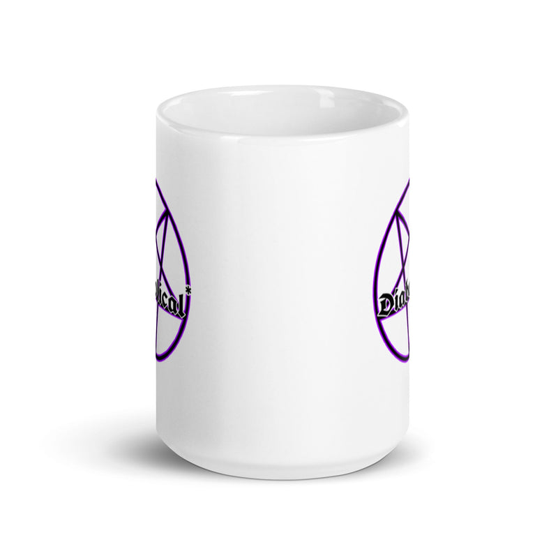 DIABOLICAL*  White glossy mug