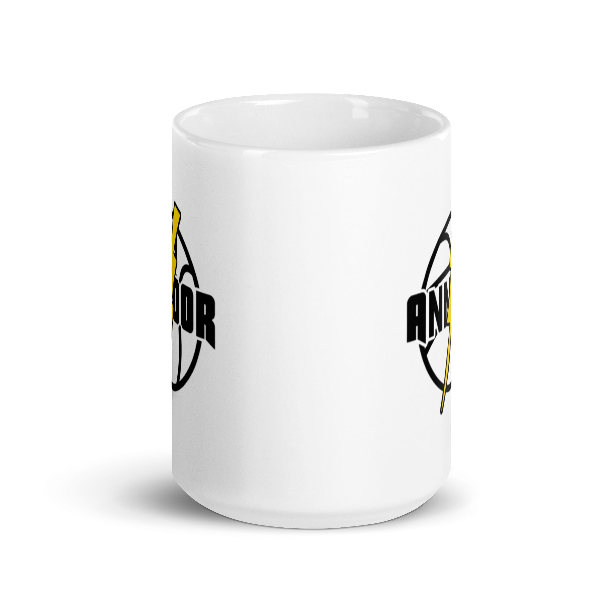 ANA White glossy mug