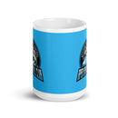 Taza blanca brillante ABC