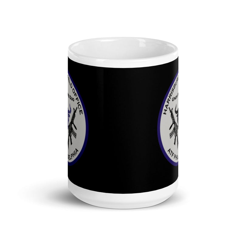 ATF White glossy mug