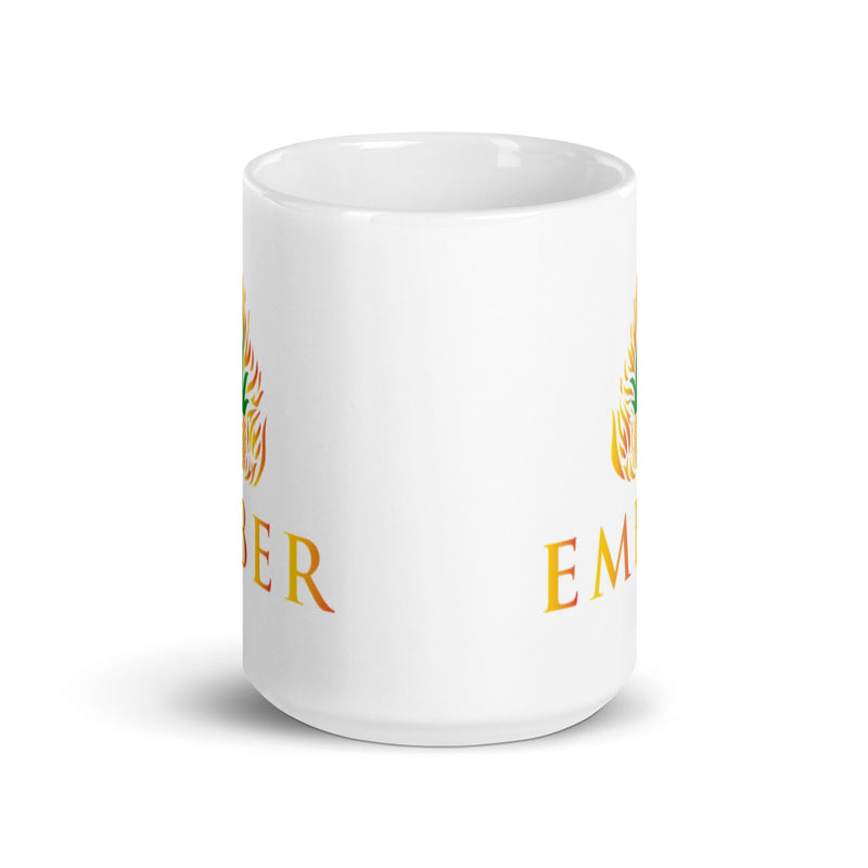 Ember White glossy mug v2