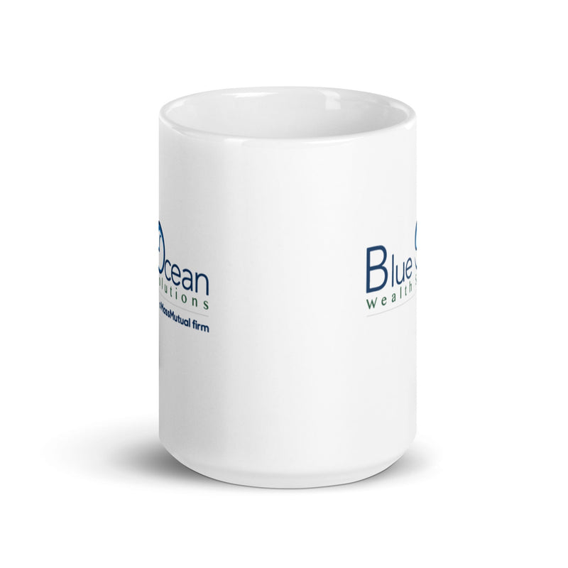 BOWS White glossy mug