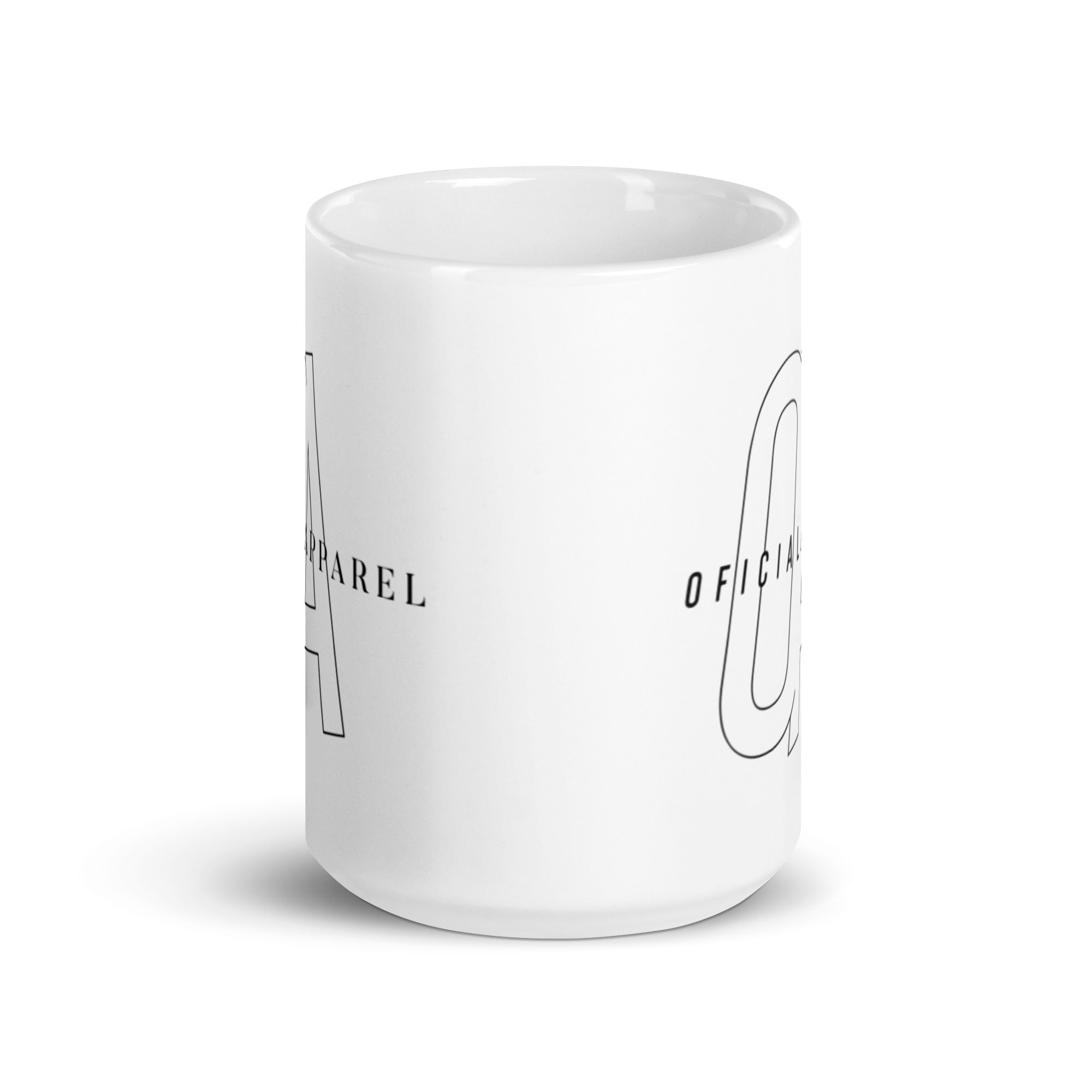 OFICIAL White glossy mug