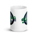 SB White glossy mug