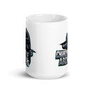 CW White glossy mug