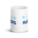 Taza blanca brillante Rythym Riders