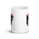 AO White glossy mug