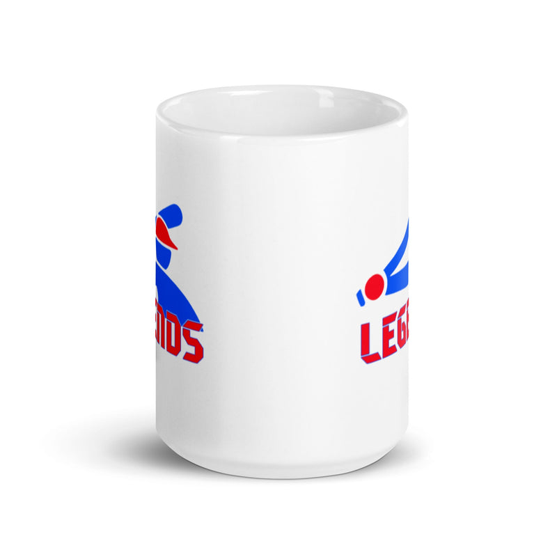 Legends White glossy mug