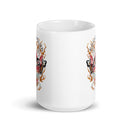 LKP White glossy mug