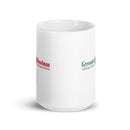 GLS White glossy mug