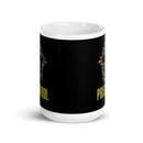 Taza blanca brillante HP