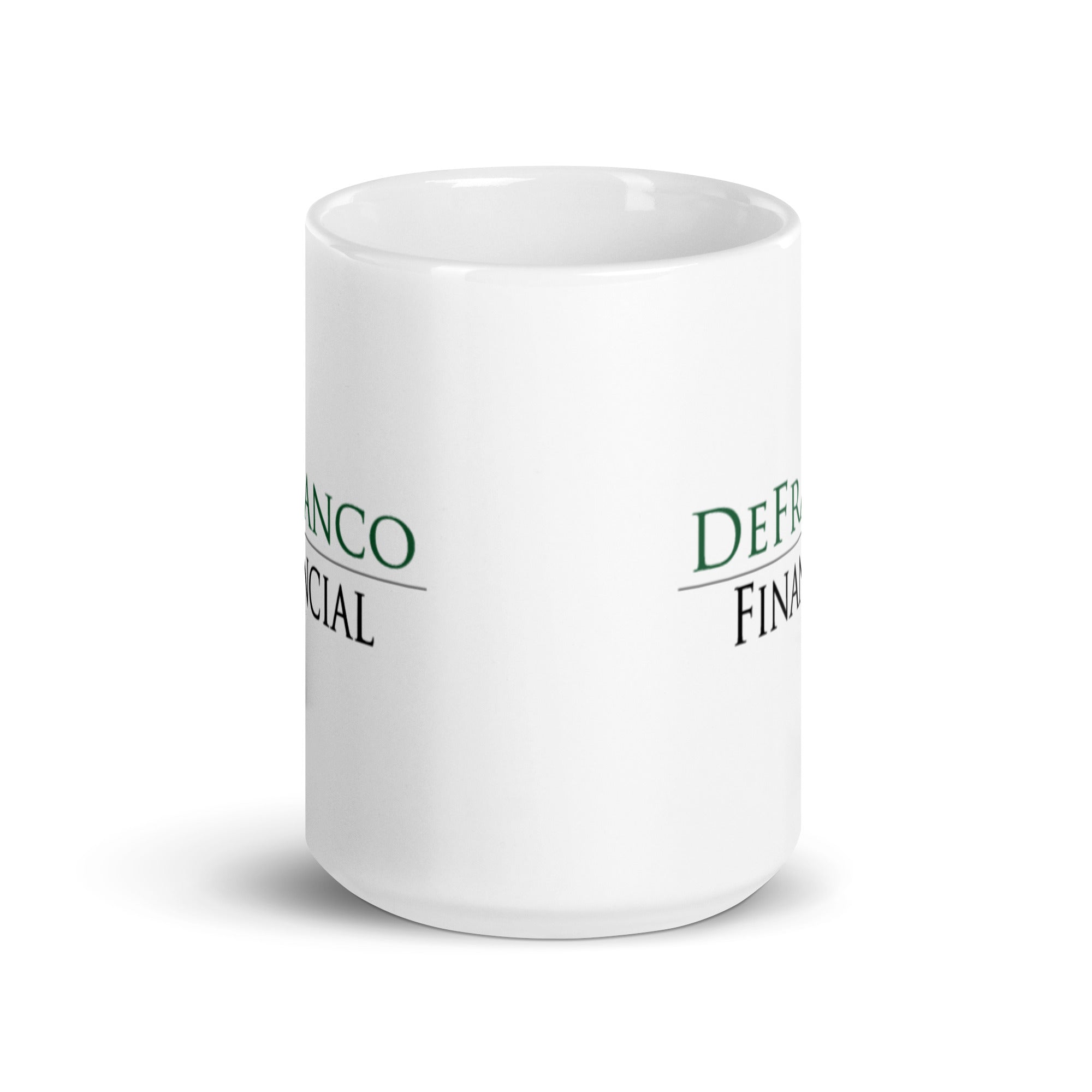 DFF White glossy mug
