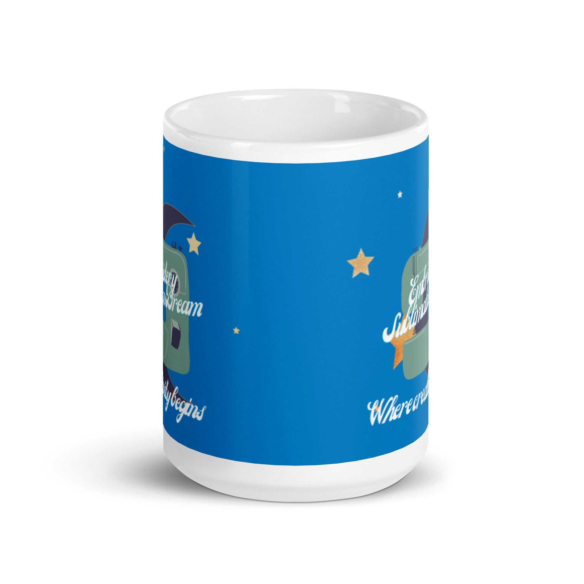 ESD White glossy mug