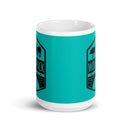 WMC White glossy mug