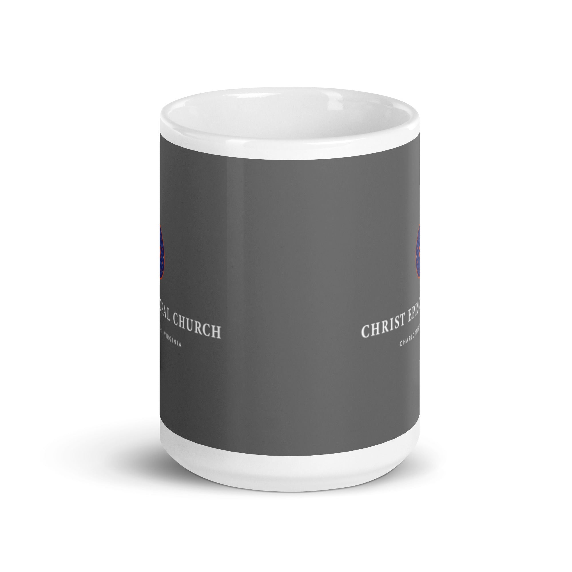CEC White glossy mug