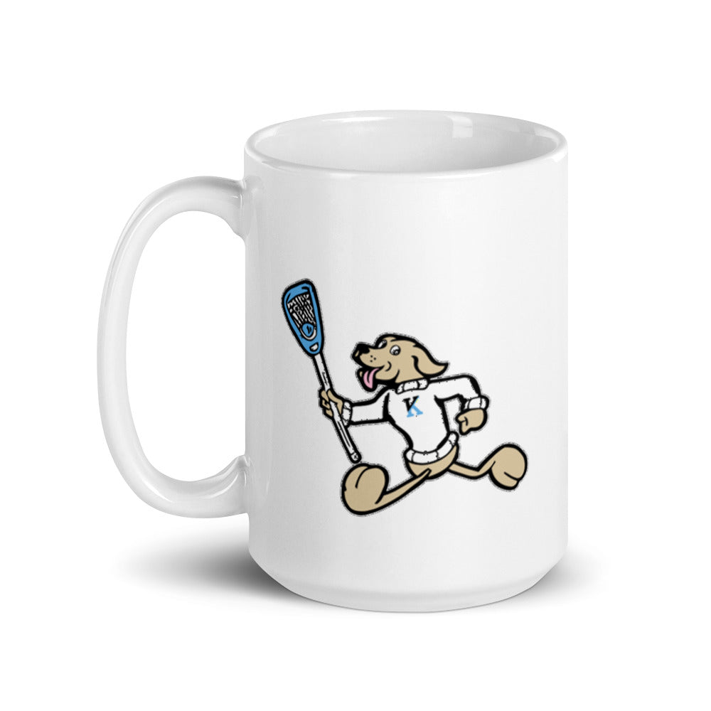 Koopers Lacrosse White glossy mug