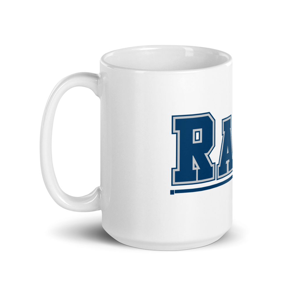 RHS Girls Lacrosse - White glossy mug