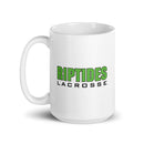 Taza blanca brillante Margate Riptides Lacrosse