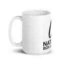 Taza blanca brillante O2 Box Lacrosse