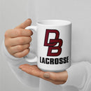 DBP Lacrosse White glossy mug