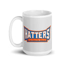 Hatters White glossy mug