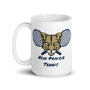 NP Tennis White glossy mug