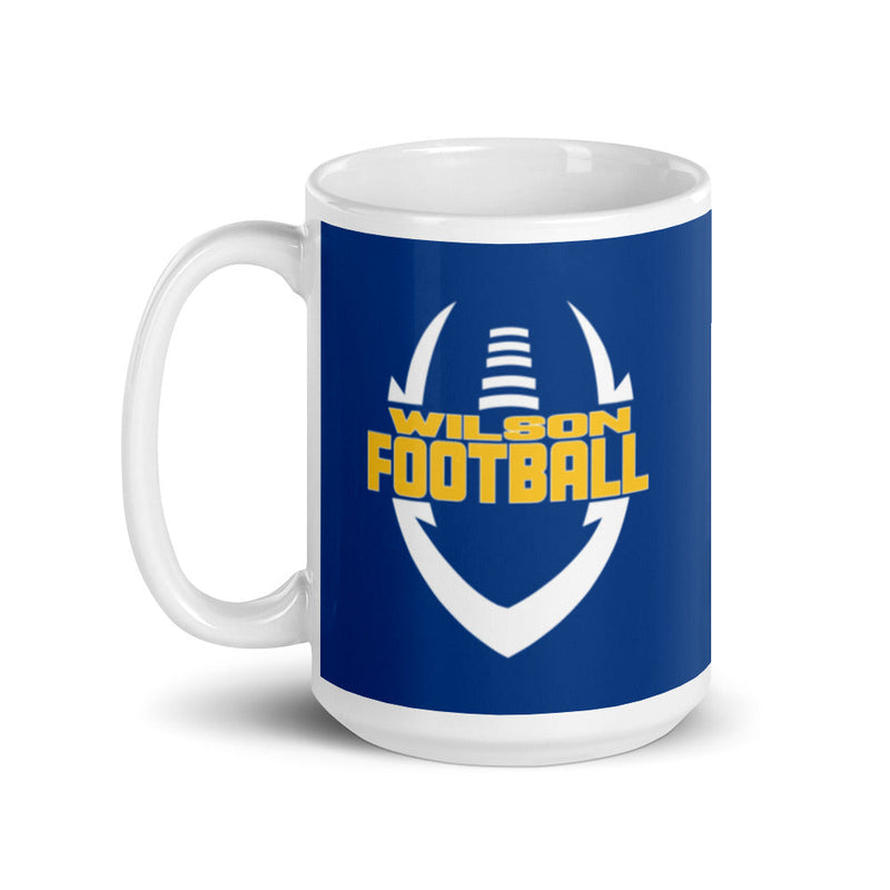 Wilson Football glossy mug