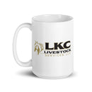 LKC White glossy mug