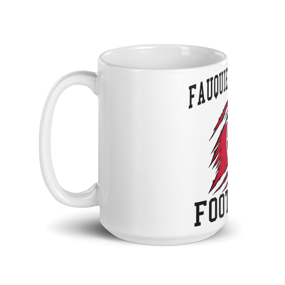 Falcon FB White glossy mug