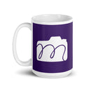 MS White glossy mug