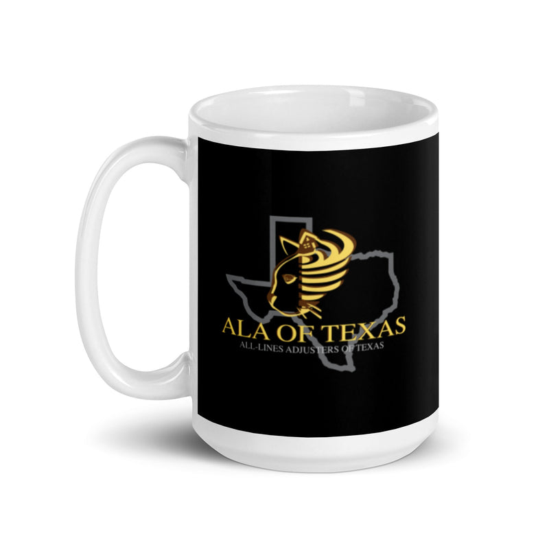 Taza blanca brillante ALA of Texas