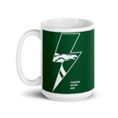 EHS Band White glossy mug