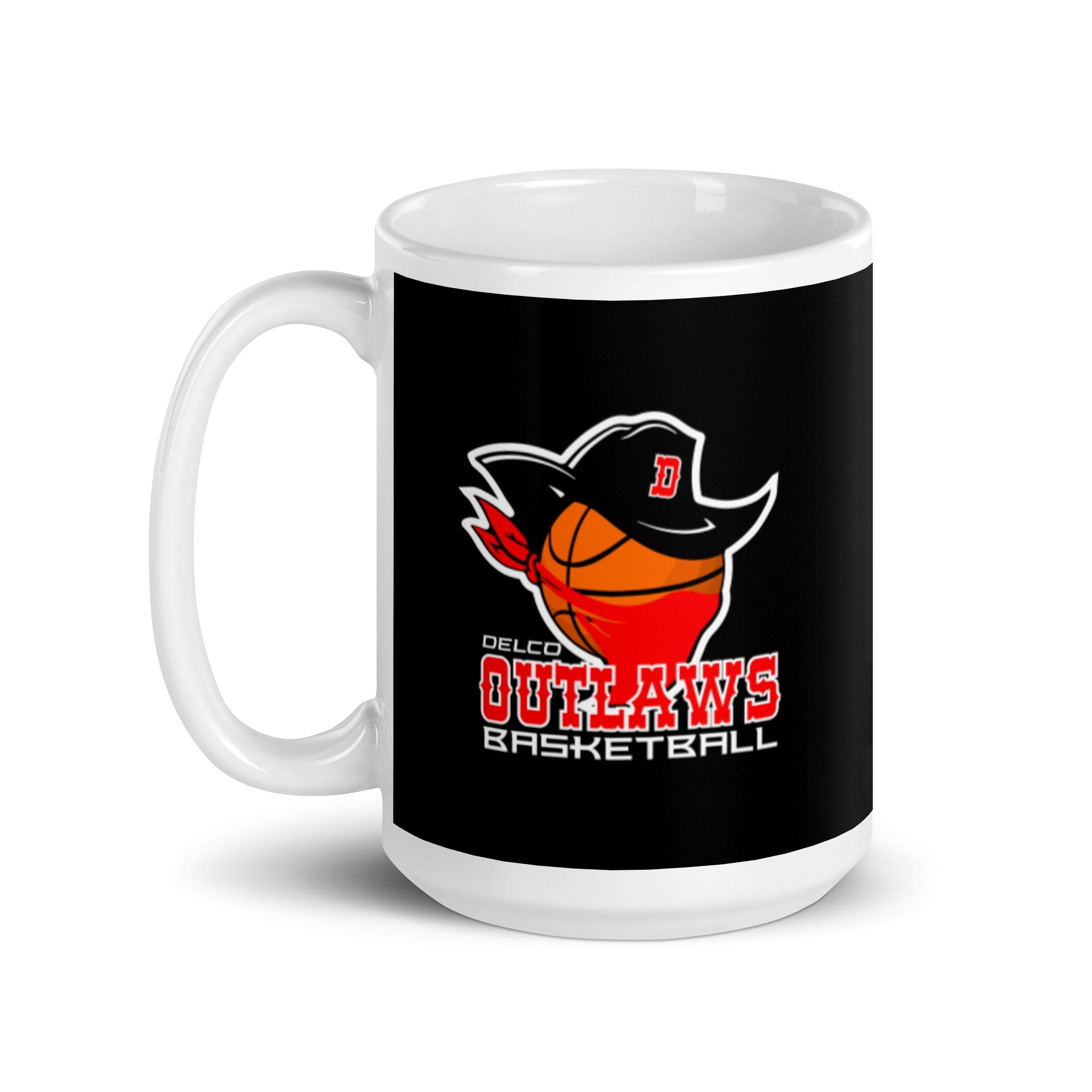DOB White glossy mug