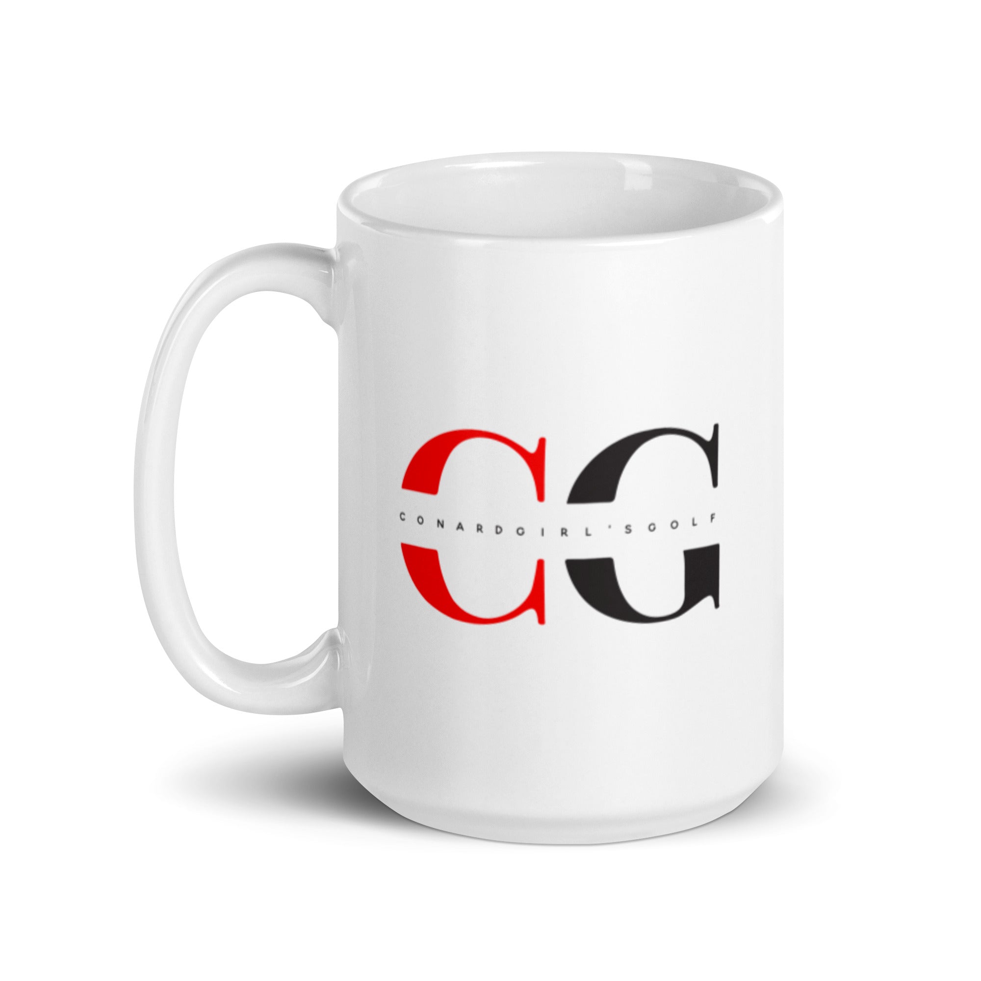 CGG White glossy mug