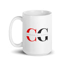 CGG White glossy mug