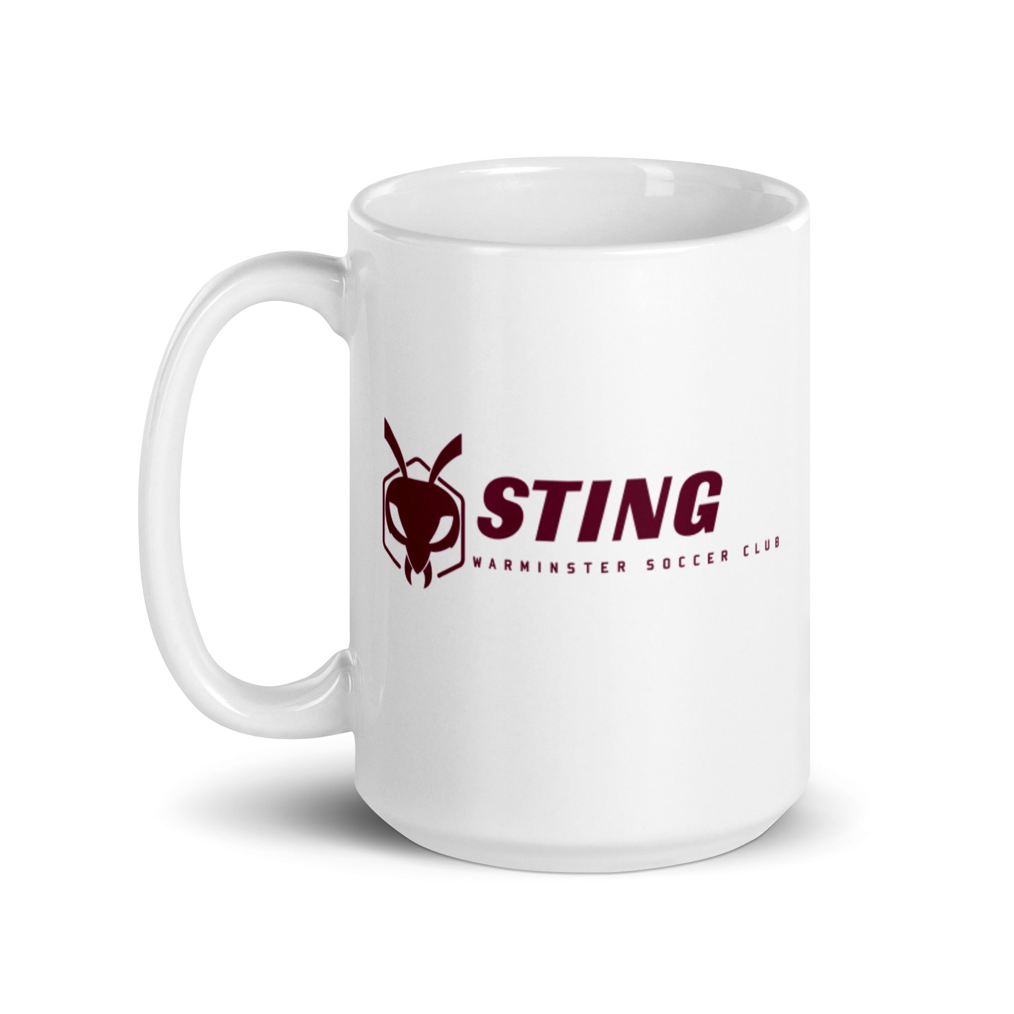 Warminster  White glossy mug