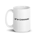 DFW White glossy mug